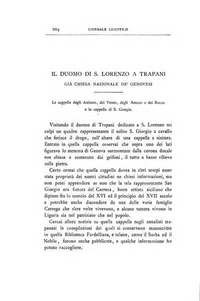 Giornale ligustico di archeologia, storia e letteratura