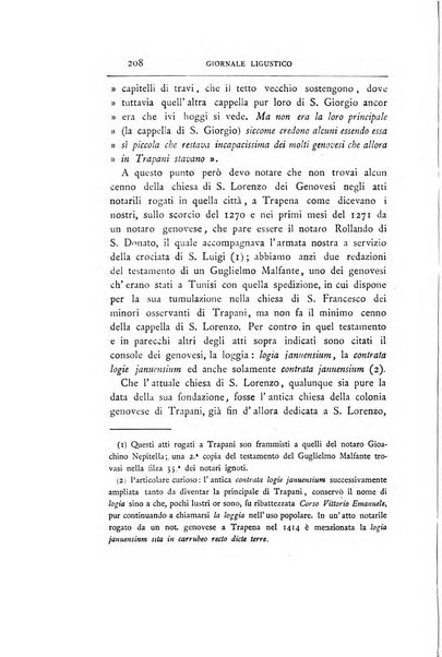 Giornale ligustico di archeologia, storia e letteratura