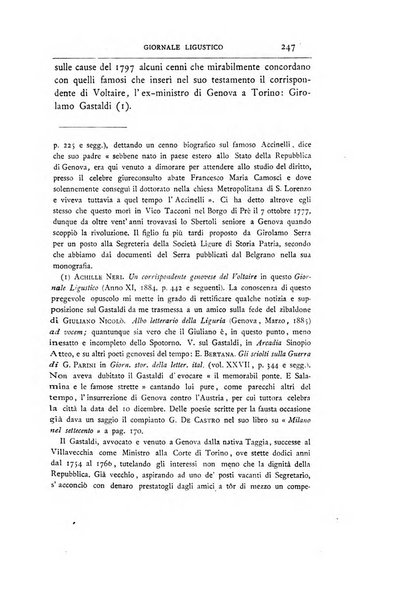 Giornale ligustico di archeologia, storia e letteratura