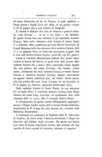 Giornale ligustico di archeologia, storia e letteratura