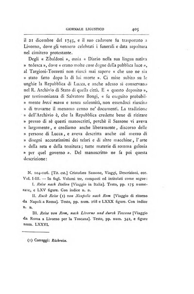 Giornale ligustico di archeologia, storia e letteratura