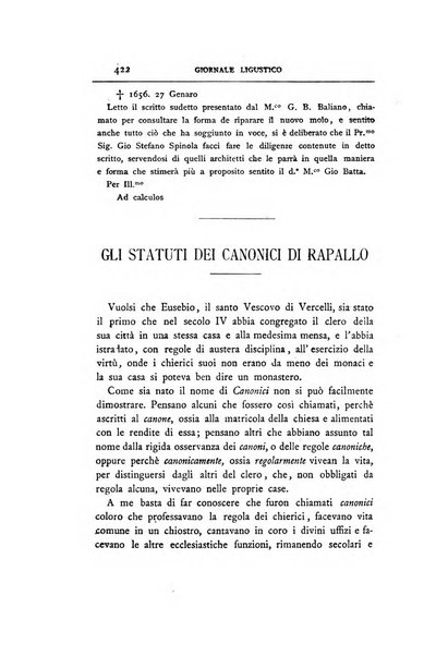 Giornale ligustico di archeologia, storia e letteratura