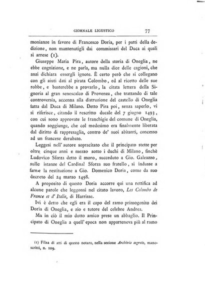 Giornale ligustico di archeologia, storia e letteratura