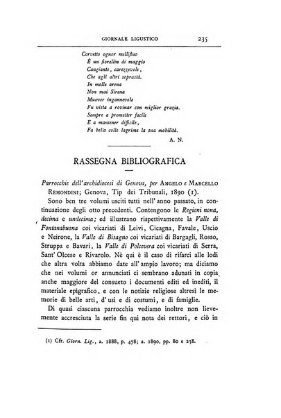 Giornale ligustico di archeologia, storia e letteratura