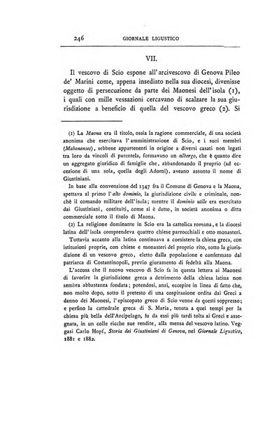 Giornale ligustico di archeologia, storia e letteratura