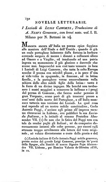 Giornale ligustico di scienze, lettere ed arti