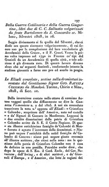 Giornale ligustico di scienze, lettere ed arti