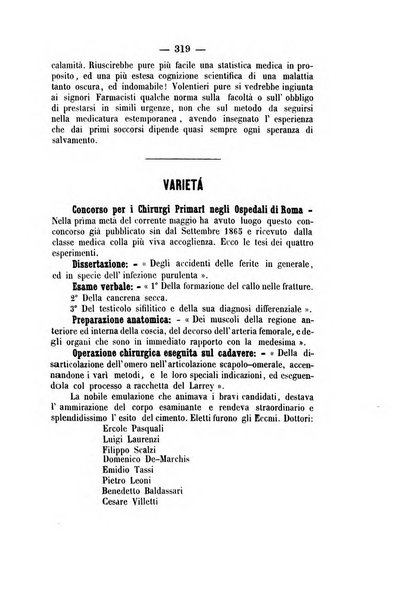 Giornale medico di Roma