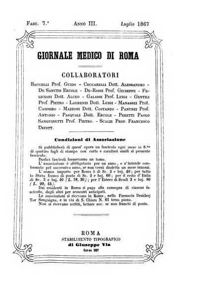 Giornale medico di Roma