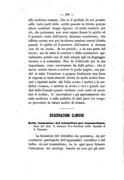 Giornale medico di Roma