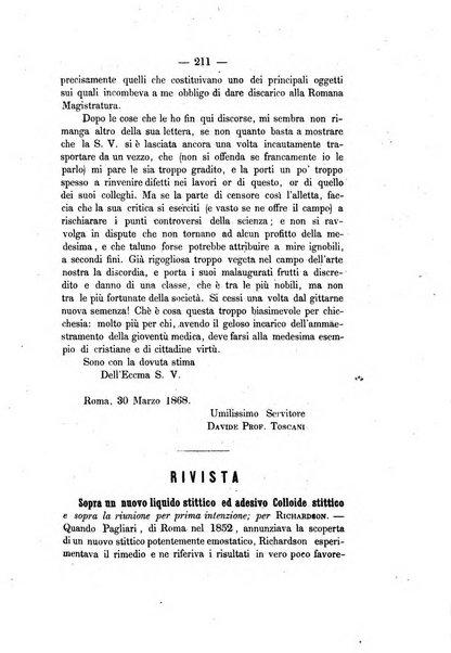 Giornale medico di Roma