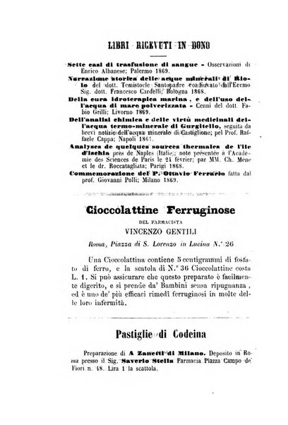 Giornale medico di Roma