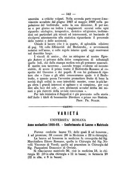 Giornale medico di Roma