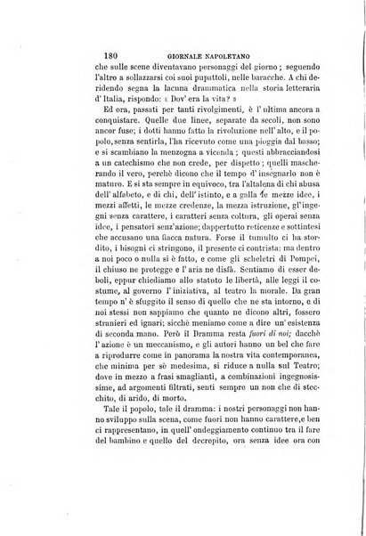 Giornale napoletano di filosofia e lettere, scienze morali e politiche