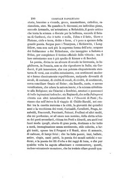 Giornale napoletano di filosofia e lettere, scienze morali e politiche