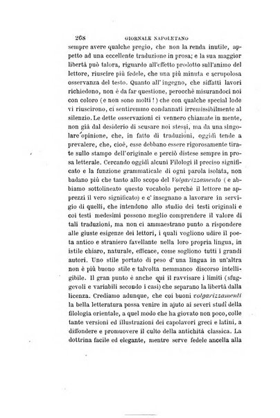 Giornale napoletano di filosofia e lettere, scienze morali e politiche