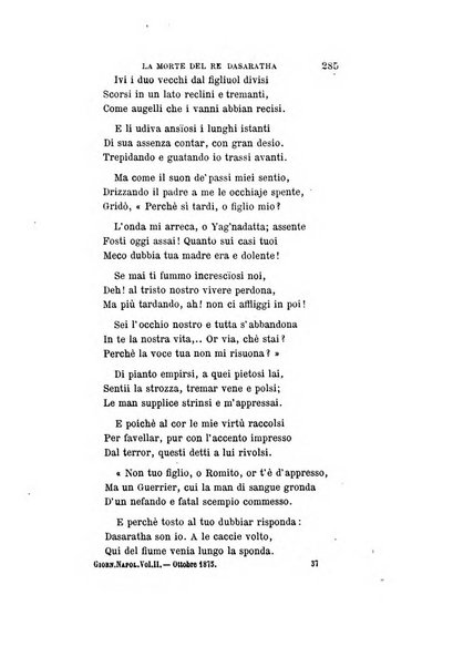 Giornale napoletano di filosofia e lettere, scienze morali e politiche