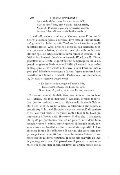 Giornale napoletano di filosofia e lettere, scienze morali e politiche