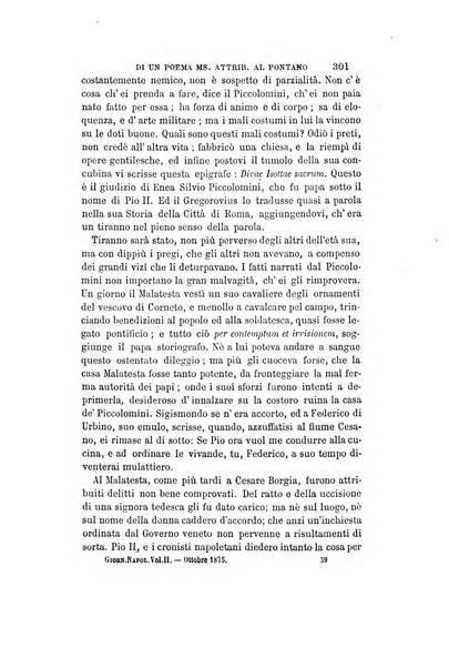 Giornale napoletano di filosofia e lettere, scienze morali e politiche