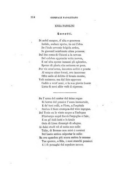 Giornale napoletano di filosofia e lettere, scienze morali e politiche