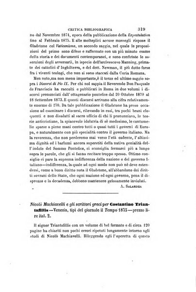 Giornale napoletano di filosofia e lettere, scienze morali e politiche