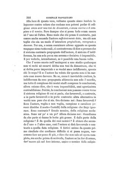 Giornale napoletano di filosofia e lettere, scienze morali e politiche