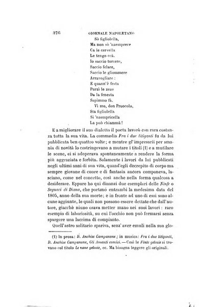 Giornale napoletano di filosofia e lettere, scienze morali e politiche