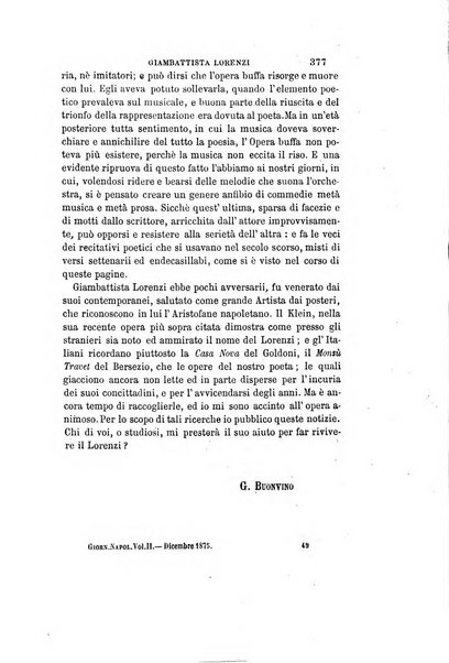 Giornale napoletano di filosofia e lettere, scienze morali e politiche