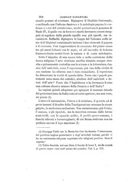 Giornale napoletano di filosofia e lettere, scienze morali e politiche