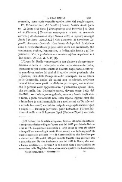 Giornale napoletano di filosofia e lettere, scienze morali e politiche