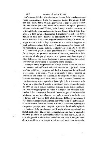 Giornale napoletano di filosofia e lettere, scienze morali e politiche