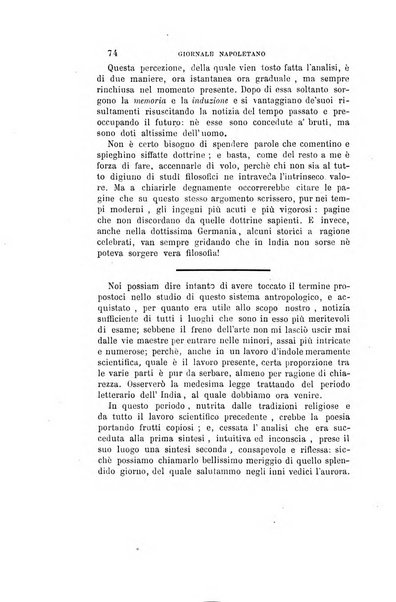 Giornale napoletano di filosofia e lettere, scienze morali e politiche