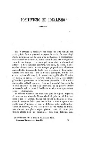 Giornale napoletano di filosofia e lettere, scienze morali e politiche