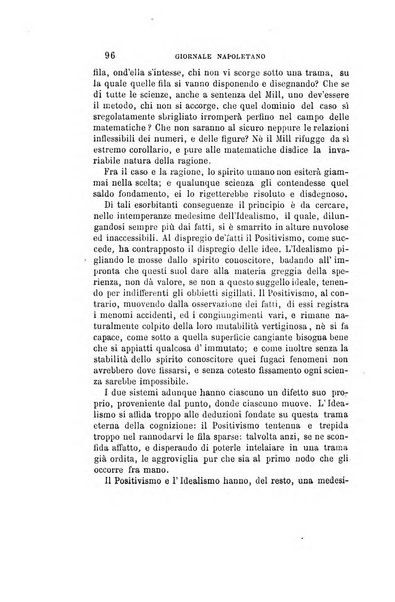 Giornale napoletano di filosofia e lettere, scienze morali e politiche