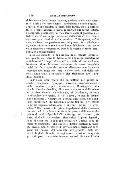 Giornale napoletano di filosofia e lettere, scienze morali e politiche