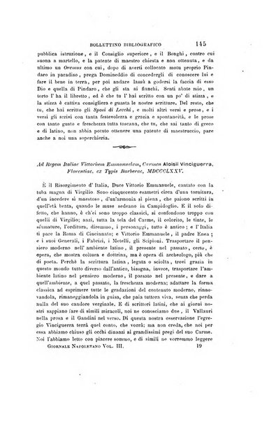 Giornale napoletano di filosofia e lettere, scienze morali e politiche