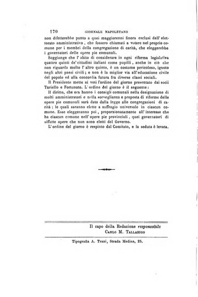 Giornale napoletano di filosofia e lettere, scienze morali e politiche