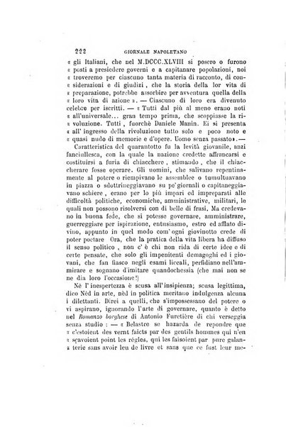 Giornale napoletano di filosofia e lettere, scienze morali e politiche