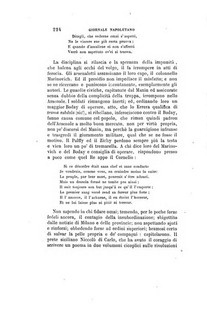 Giornale napoletano di filosofia e lettere, scienze morali e politiche