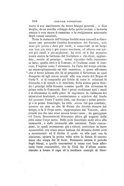 Giornale napoletano di filosofia e lettere, scienze morali e politiche