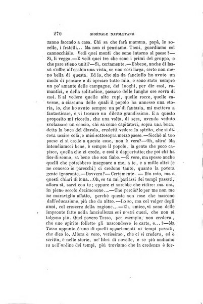 Giornale napoletano di filosofia e lettere, scienze morali e politiche