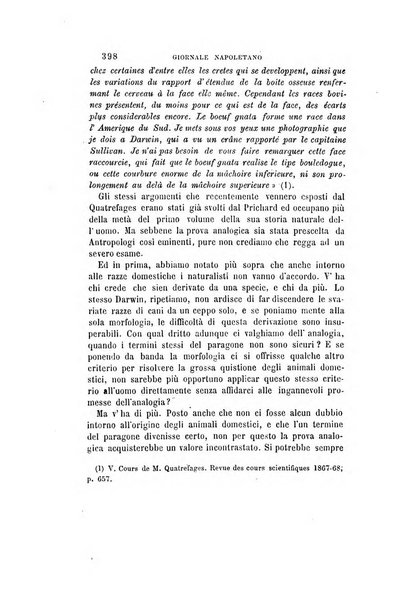 Giornale napoletano di filosofia e lettere, scienze morali e politiche