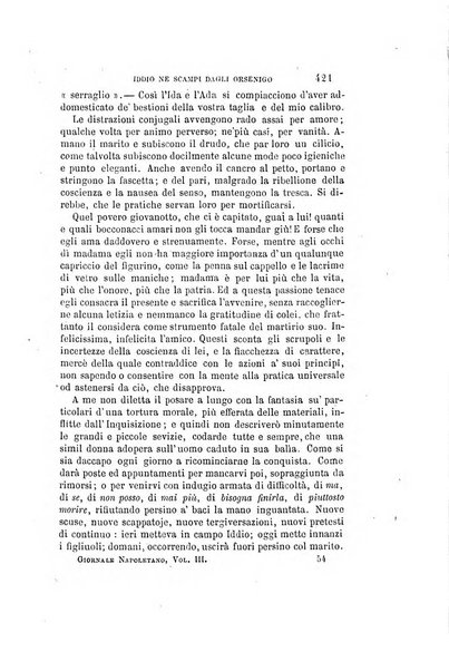 Giornale napoletano di filosofia e lettere, scienze morali e politiche