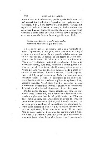 Giornale napoletano di filosofia e lettere, scienze morali e politiche