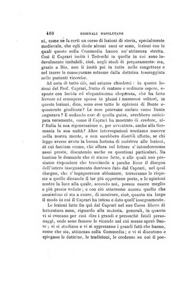 Giornale napoletano di filosofia e lettere, scienze morali e politiche