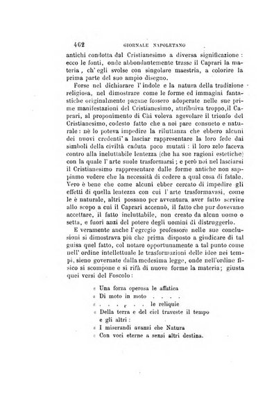 Giornale napoletano di filosofia e lettere, scienze morali e politiche