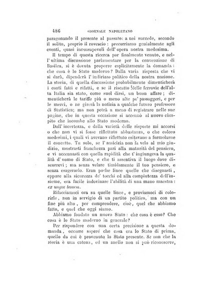 Giornale napoletano di filosofia e lettere, scienze morali e politiche