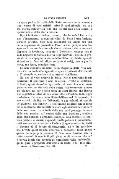 Giornale napoletano di filosofia e lettere, scienze morali e politiche