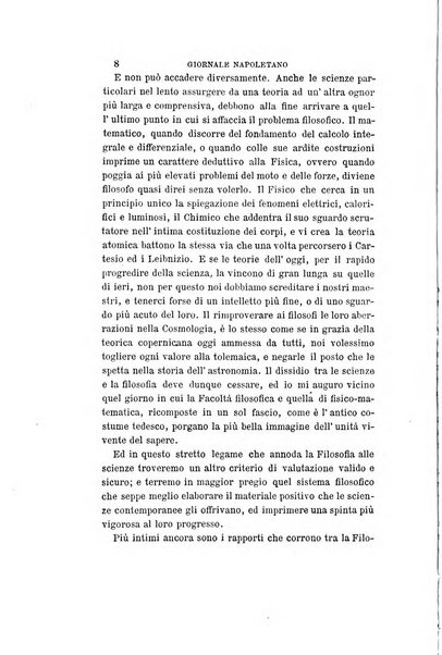 Giornale napoletano di filosofia e lettere, scienze morali e politiche