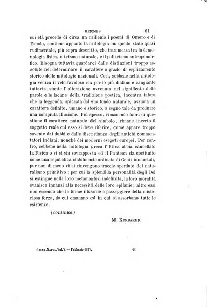 Giornale napoletano di filosofia e lettere, scienze morali e politiche